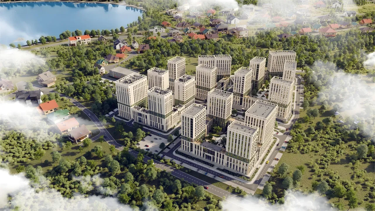 ЖК Моне. Дом у озера — фото 1
